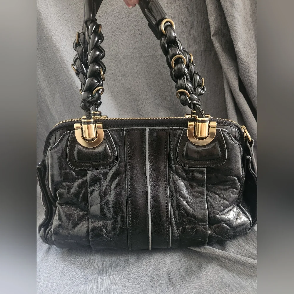 Chloé Heloise Vintage Satchel Handbag - Picture 4 of 12